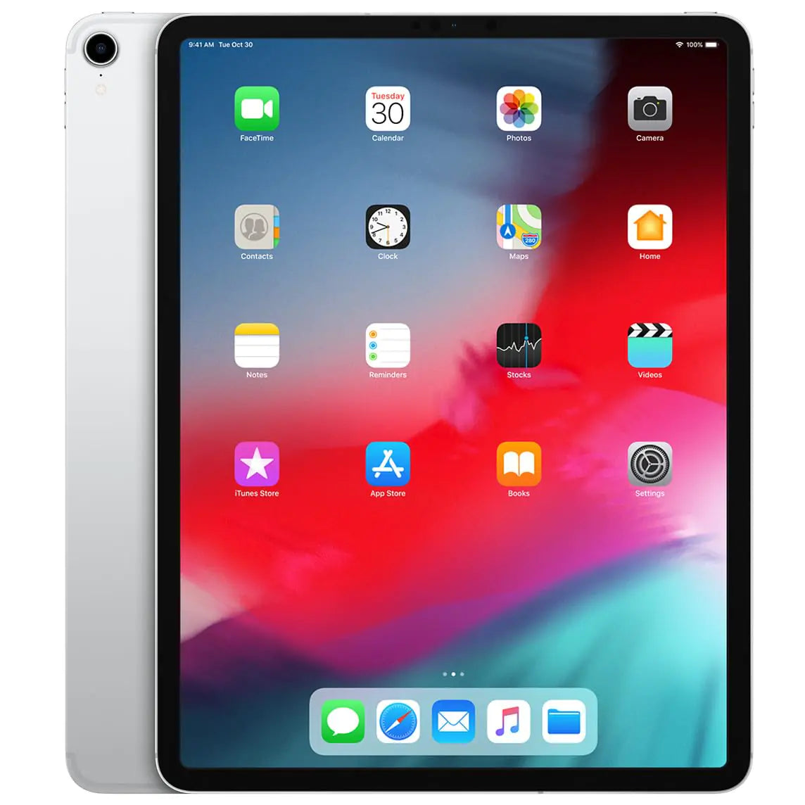 Apple iPad Pro (12.9-inch Wi-Fi + Cellular 256GB) - Silver (Renewed)